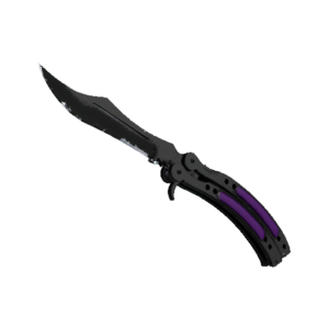 Butterfly Knife | Ultraviolet (Well-Worn)