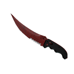 Flip Knife | Crimson Web (Factory New)