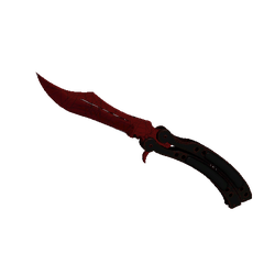 Butterfly Knife | Crimson Web (Factory New)