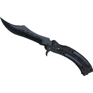 Butterfly Knife | Blue Steel (Field-Tested)
