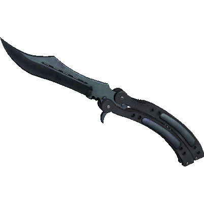 Butterfly Knife | Blue Steel (Factory New)