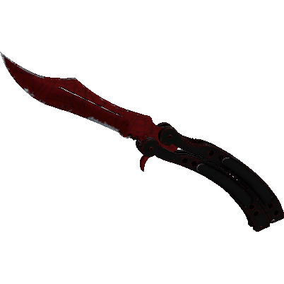 Butterfly Knife | Crimson Web (Field-Tested)