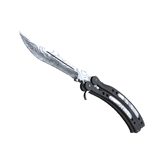Butterfly Knife | Damascus Steel (Minimal Wear)
