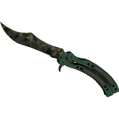 Butterfly Knife | Boreal Forest (Minimal Wear)