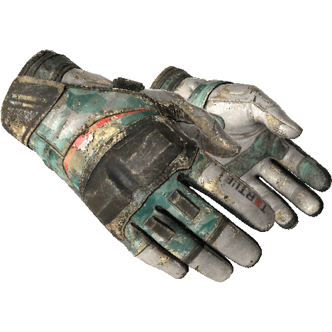 Moto Gloves | Spearmint (Battle-Scarred)