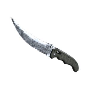 Flip Knife | Damascus Steel (Field-Tested)