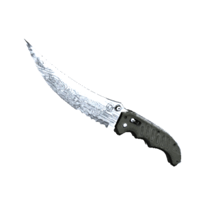 Flip Knife | Damascus Steel (Minimal Wear)