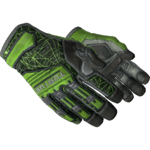 Specialist Gloves | Emerald Web (Well-Worn)