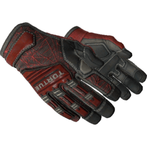 Specialist Gloves | Crimson Web (Minimal Wear)