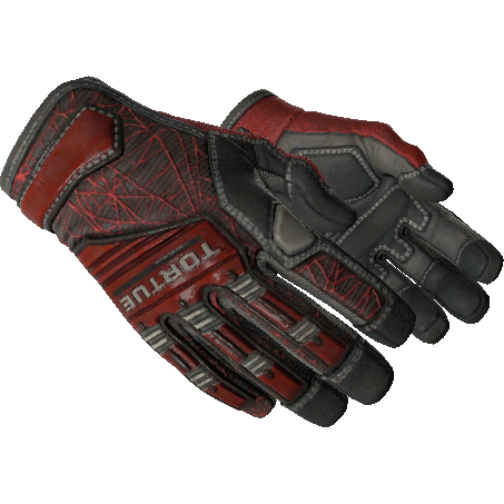 Specialist Gloves | Crimson Web (Minimal Wear)