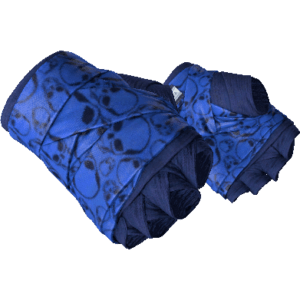 Hand Wraps | Cobalt Skulls (Factory New)