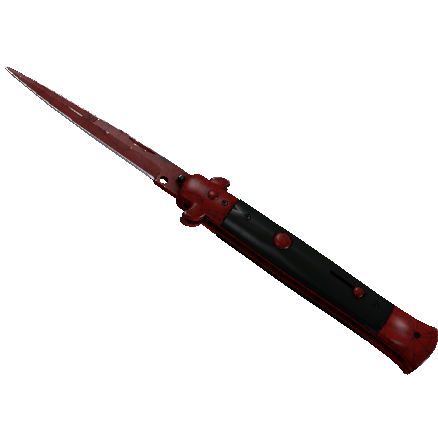 Stiletto Knife | Crimson Web (Field-Tested)