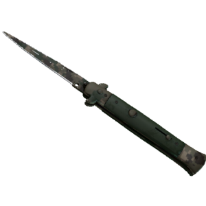 Stiletto Knife | Forest DDPAT (Field-Tested)