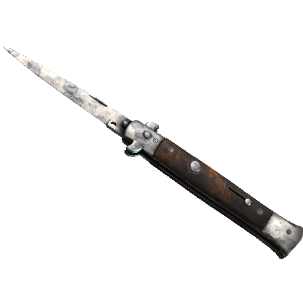 Stiletto Knife | Stained (Field-Tested)