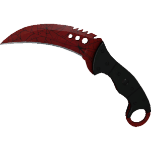 Talon Knife | Crimson Web (Minimal Wear)