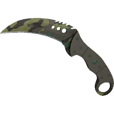 Talon Knife | Boreal Forest (Minimal Wear)