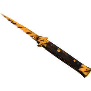 Stiletto Knife | Tiger Tooth (Factory New)