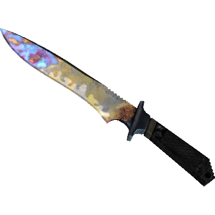 Classic Knife | Case Hardened (Field-Tested)
