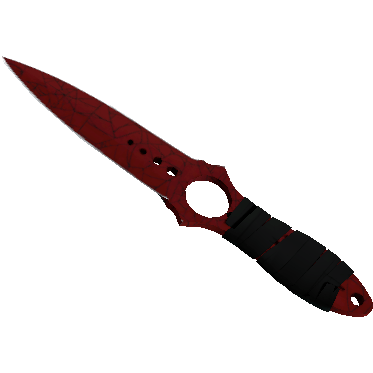 Skeleton Knife | Crimson Web (Field-Tested)