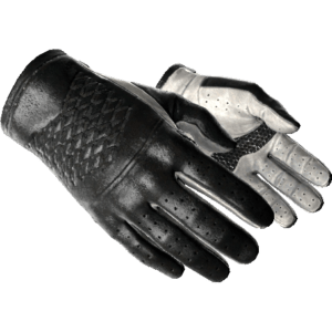Driver Gloves | Black Tie (Minimal Wear)