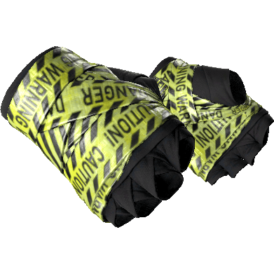 Hand Wraps | CAUTION! (Minimal Wear)