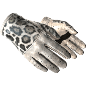 Driver Gloves | Snow Leopard (Minimal Wear)