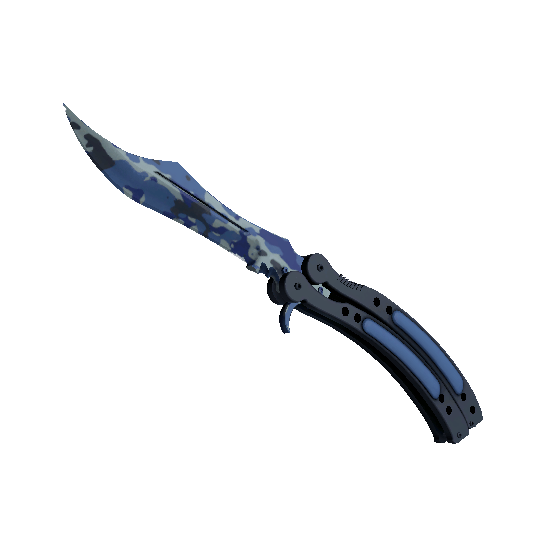 Butterfly Knife | Bright Water (Minimal Wear)